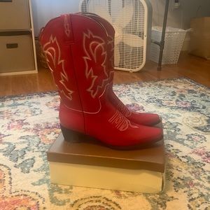Red Cowboy Boots